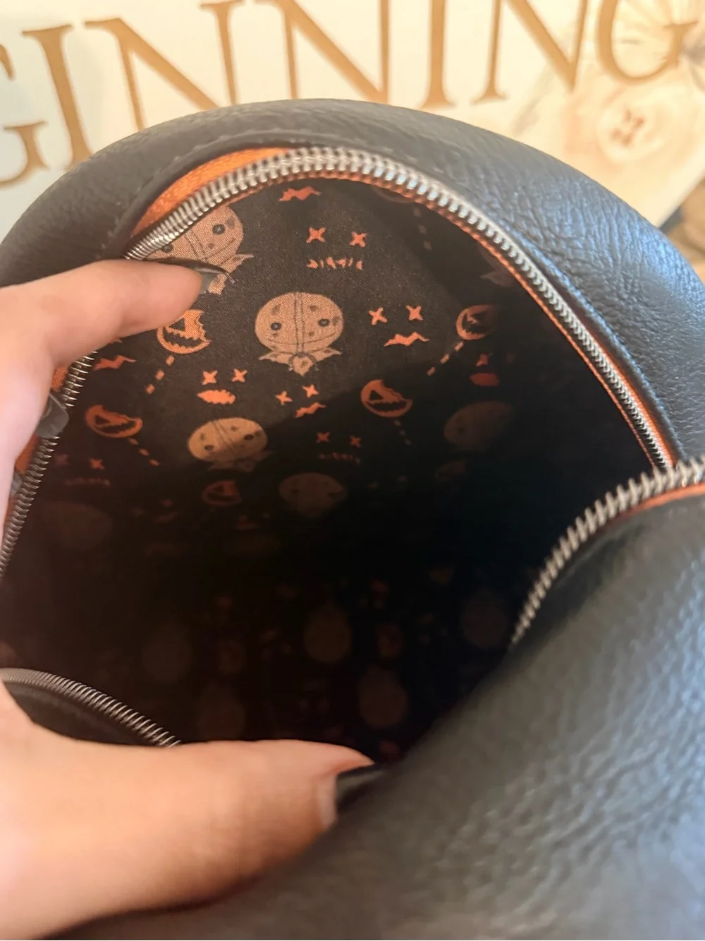 Loungefly Trick R Treat Glow-In-The-Dark Mini Backpack